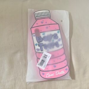 Pink Bottle Phone Case